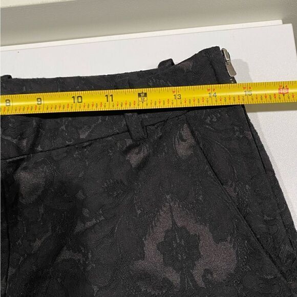 H&M Jacquard Floral Print Trouser Pant Size 8 - Picture 7 of 9